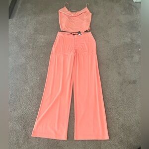 Elegant Coral Two Piece Set - Read Description